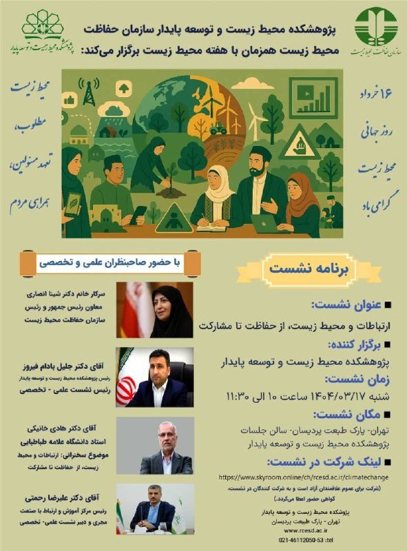 ارتباطات و محیط زیست از حفاظت از مشارکت